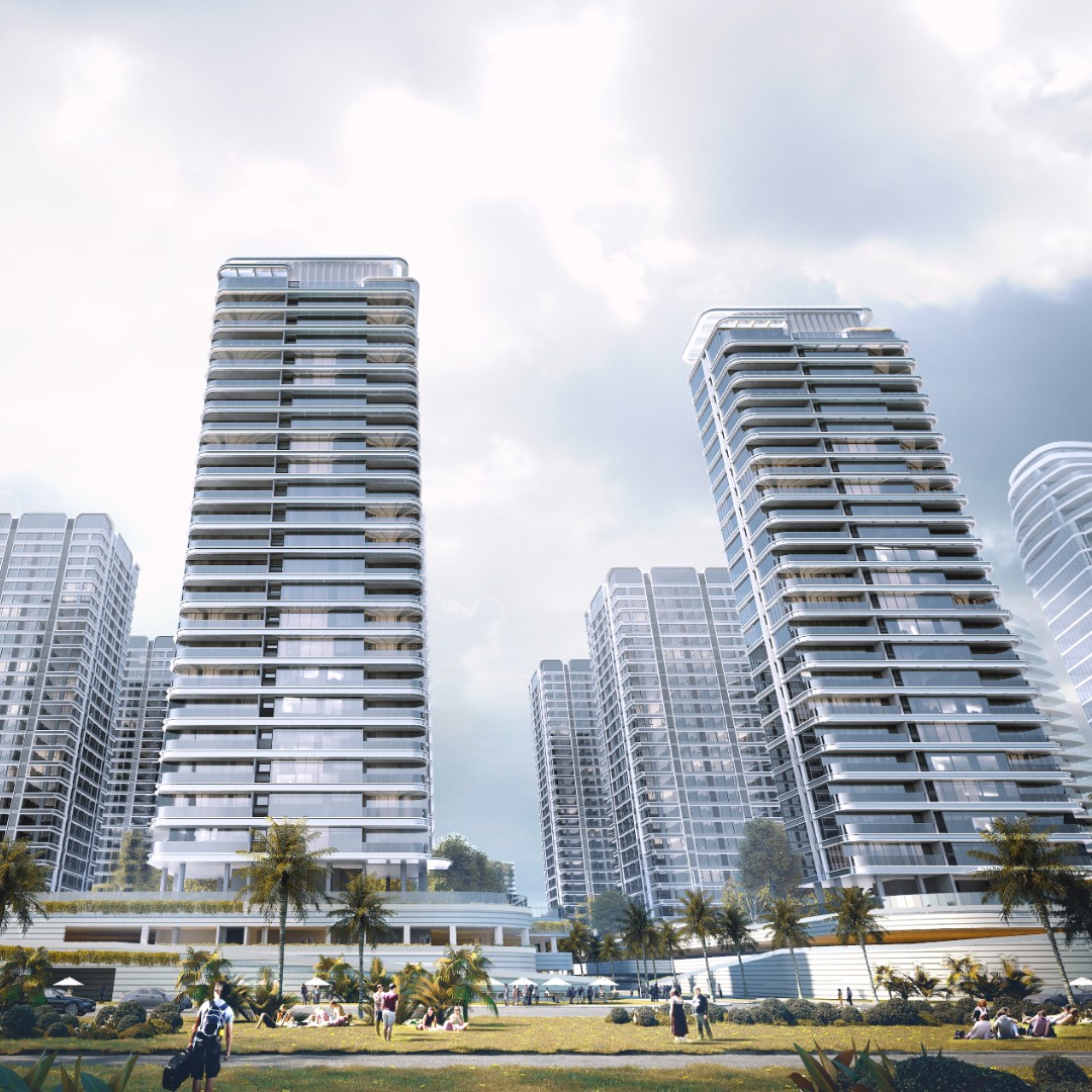 03 沿街仰視日景